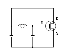 Equivalent circuit of Colpitts oscillator